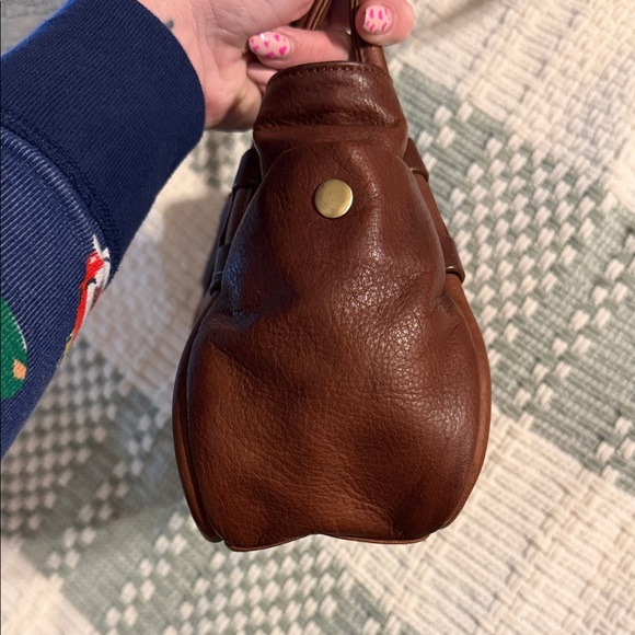 Women’s Vera Pelle genuine leather shoulder bag - Picture 3 of 10